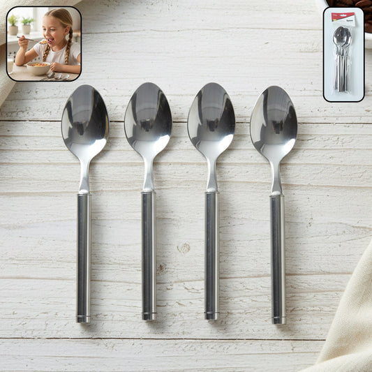 Stainless steel dinner spoons