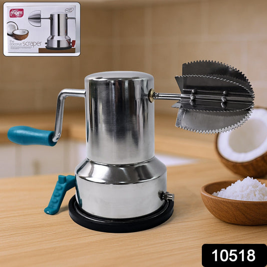 Coconut Scraper with Strong Vacuum Base
