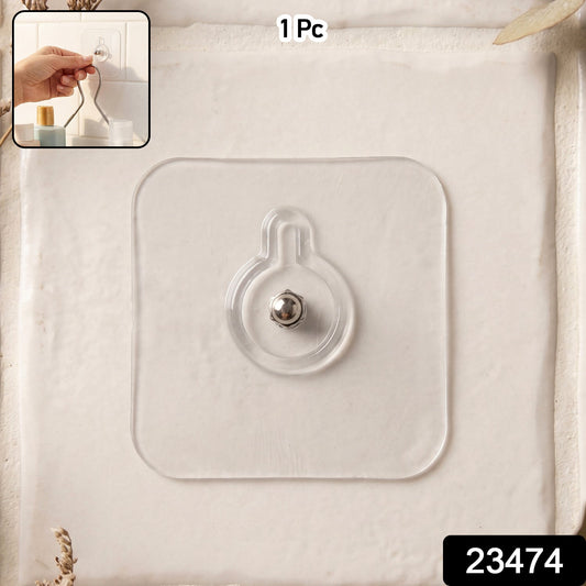 Transparent Adhesive Wall Hook 