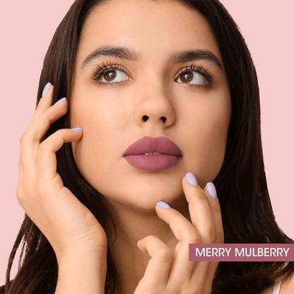 OG Beauty Merry Mulberry Moisture Lock Liquid Lipstick (4.5 ML / 1 Pc)