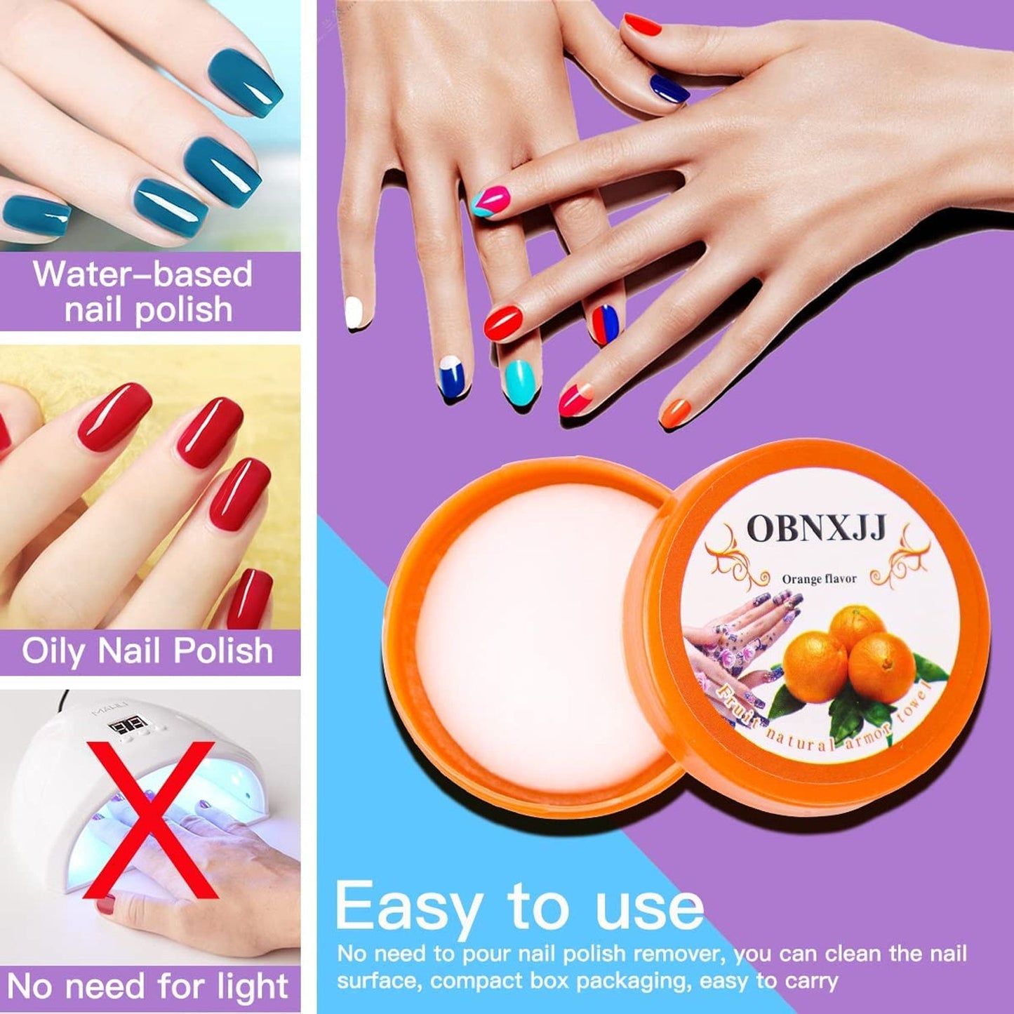 OBI Pro Nail Polish Remover Wipes (1 Pc)