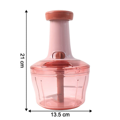Apex Smart Manual Vegetable & Fruit Chopper with 800 ML Capacity